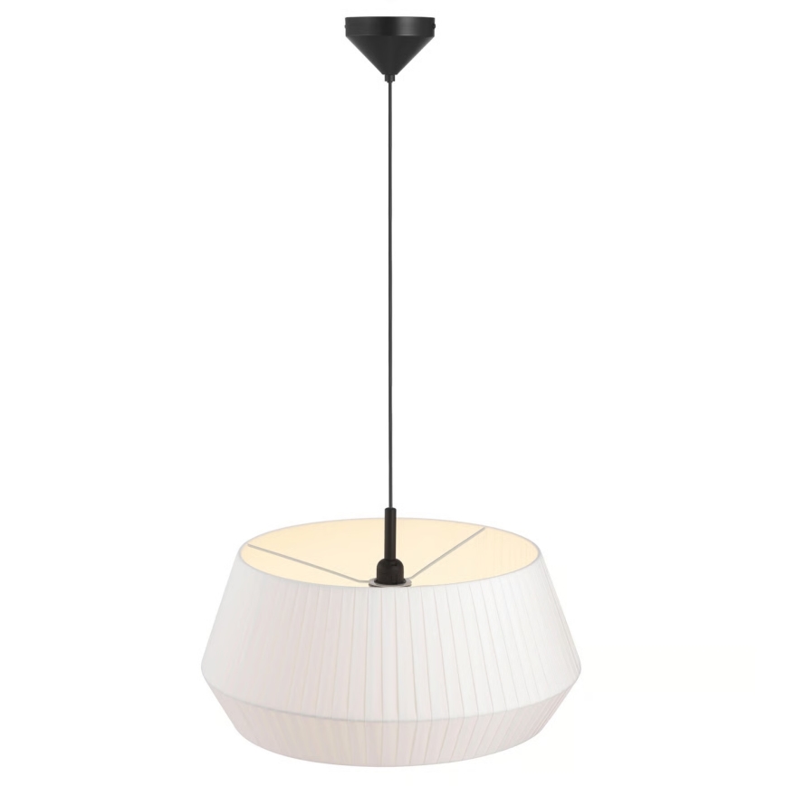 Nordlux - Csillár zsinóron DICTE 1xE27/60W/230V átm. 53 cm fehér