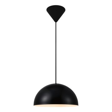Nordlux - Csillár zsinóron ELLEN 1xE27/40W/230V átm. 30 cm fekete