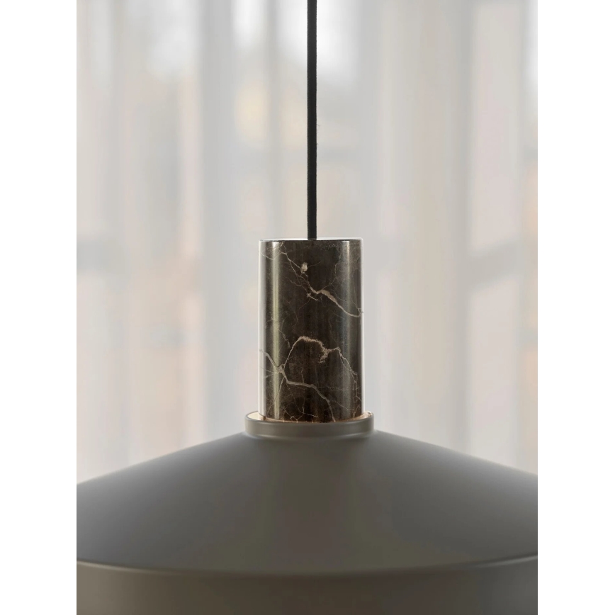 Nordlux - Csillár zsinóron ELVAS 1xE27/60W/230V átm. 37,5 cm barna