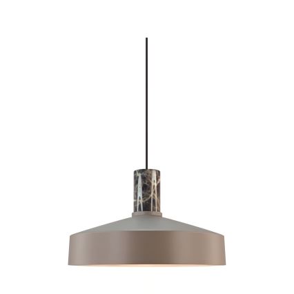 Nordlux - Csillár zsinóron ELVAS 1xE27/60W/230V átm. 37,5 cm barna