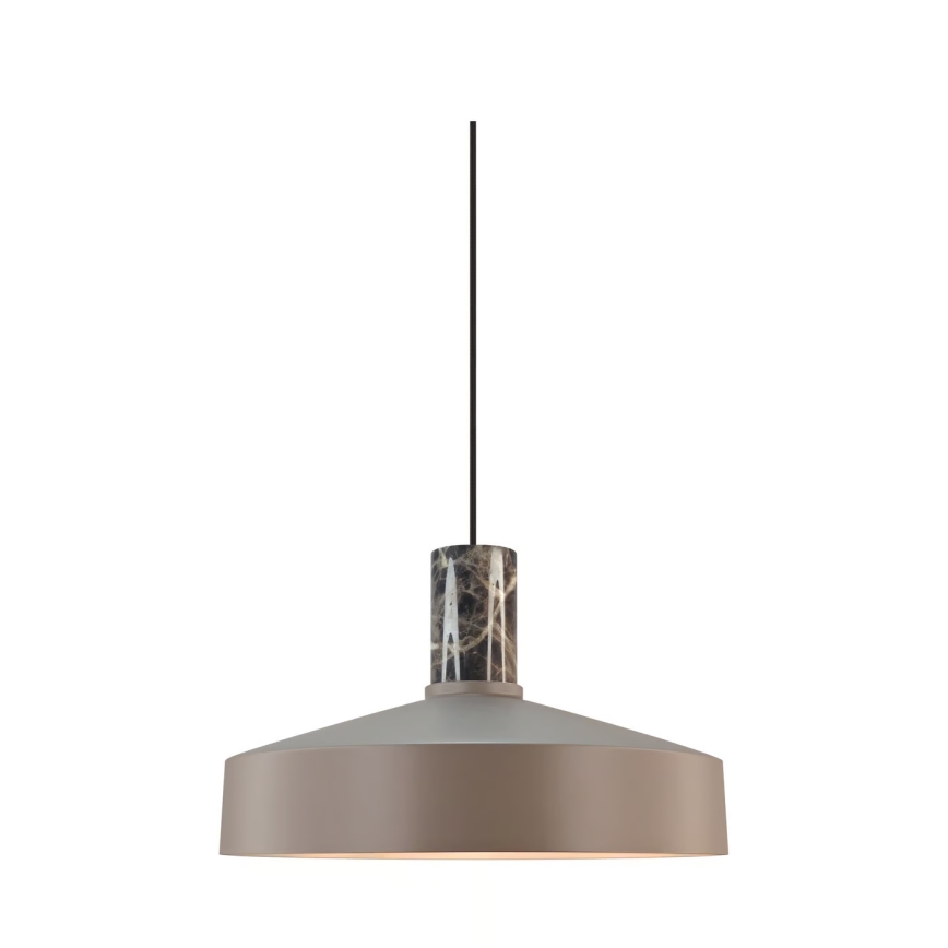 Nordlux - Csillár zsinóron ELVAS 1xE27/60W/230V átm. 37,5 cm barna