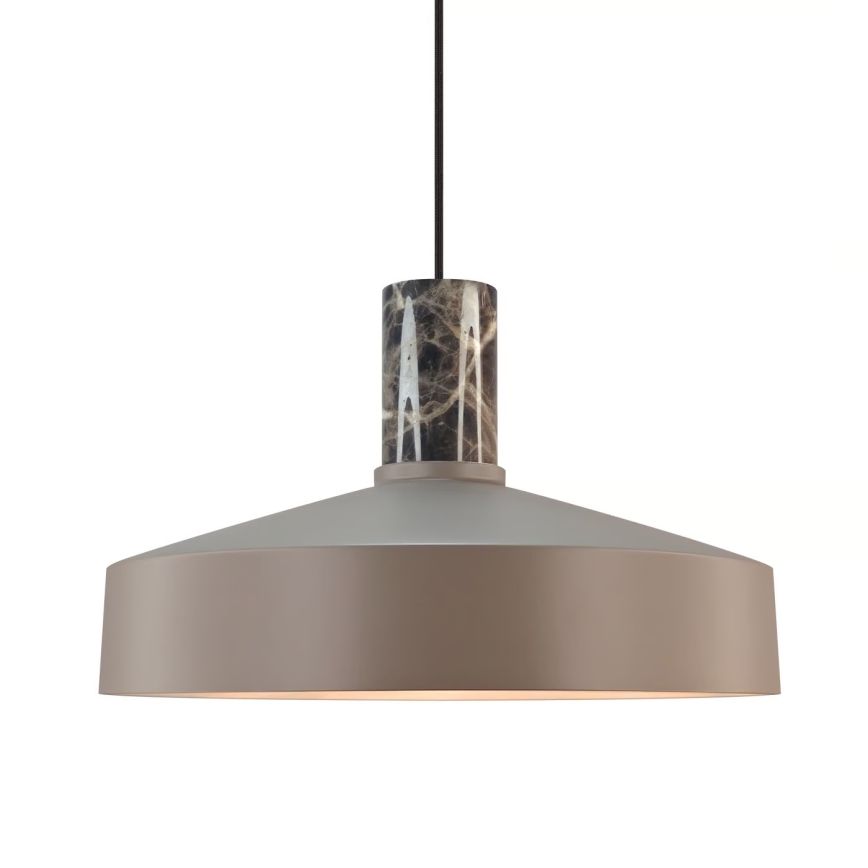 Nordlux - Csillár zsinóron ELVAS 1xE27/60W/230V átm. 37,5 cm barna