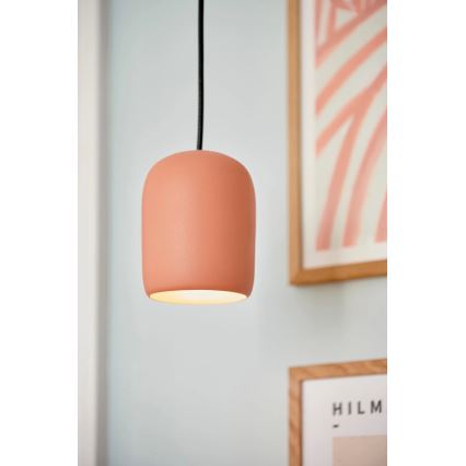 Nordlux - Csillár zsinóron NOTTI 1xE27/25W/230V átm. 10 cm narancs
