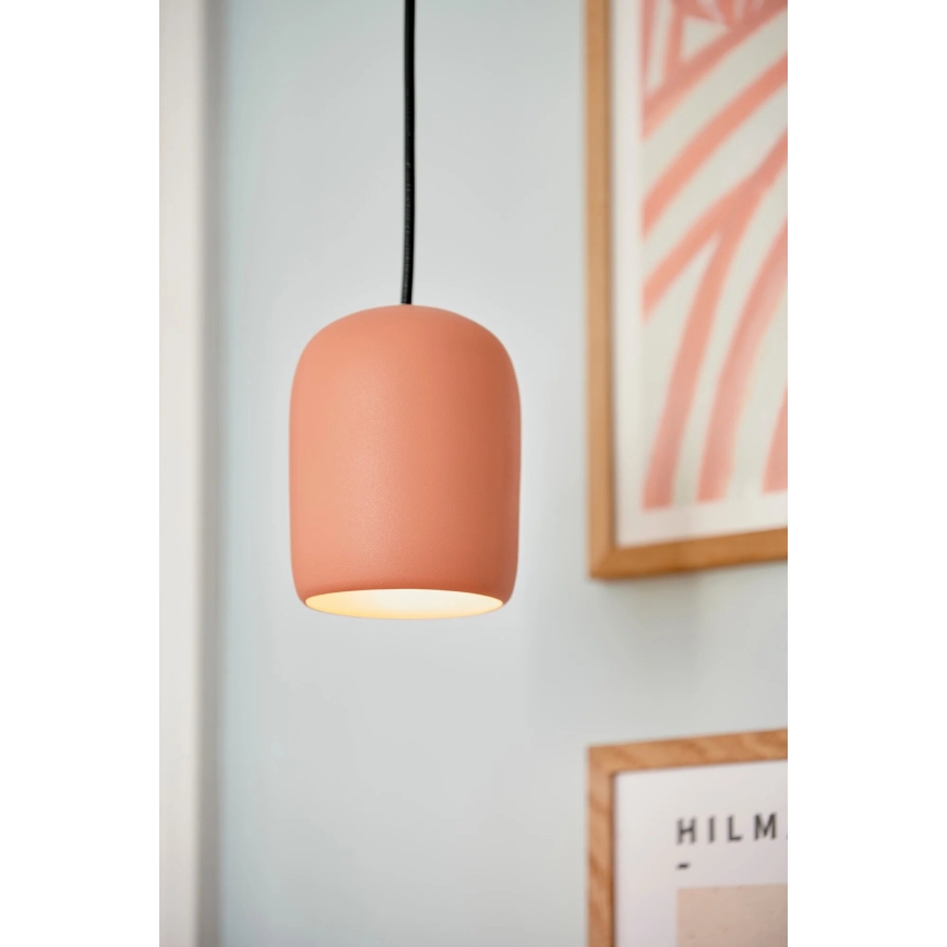 Nordlux - Csillár zsinóron NOTTI 1xE27/25W/230V átm. 10 cm narancs