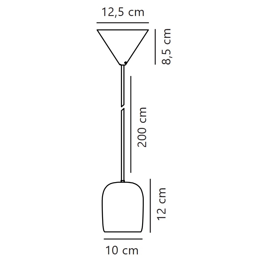 Nordlux - Csillár zsinóron NOTTI 1xE27/25W/230V átm. 10 cm narancs