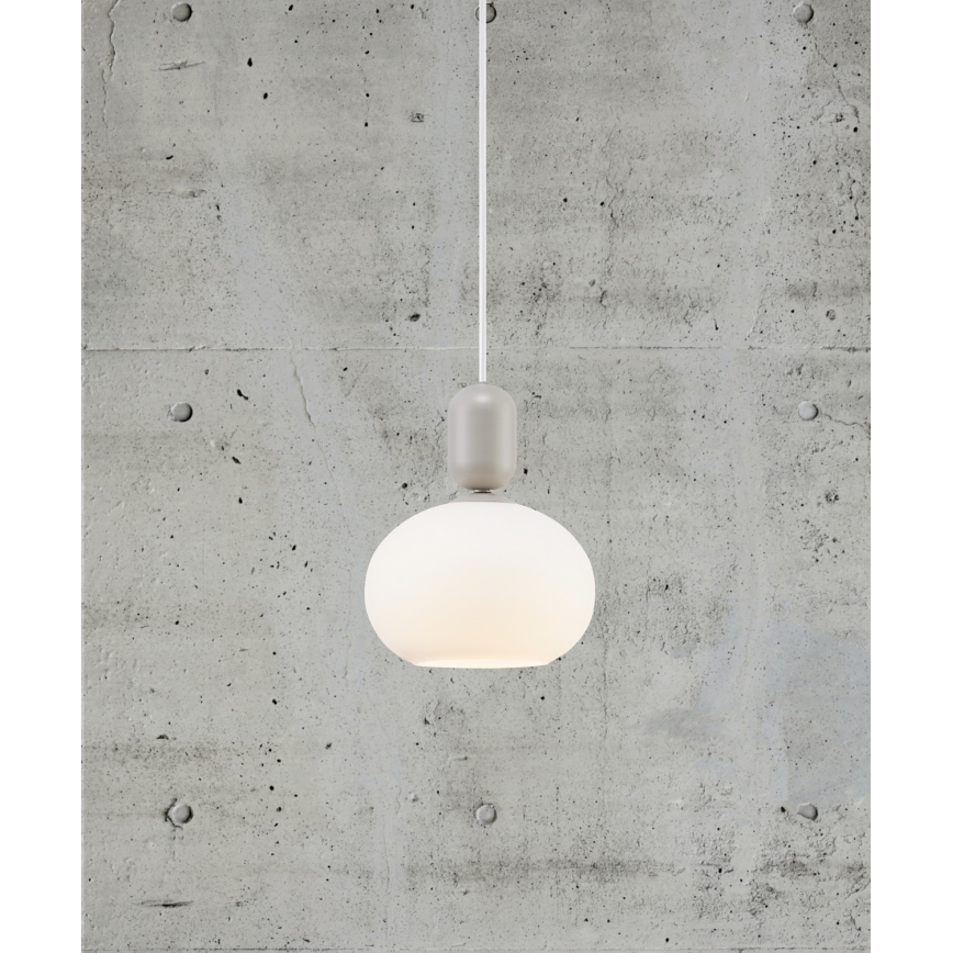 Nordlux - Csillár zsinóron NOTTI 1xE27/40W/230V szürke