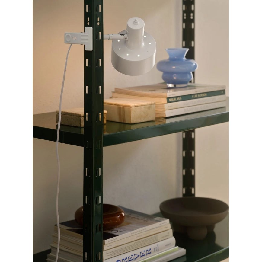 Nordlux - Csipeszes lámpa MATIS 1xE27/15W/230V fehér