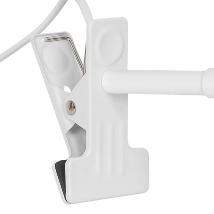 Nordlux - Csipeszes lámpa MATIS 1xE27/15W/230V fehér