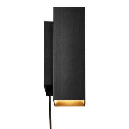 Nordlux - CURTIZ 2xLED/4,5W/230V dimmelhető fali lámpa fekete