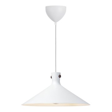 Nordlux - DORINA függőlámpa kábellel 1xE27/60W/230V fehér