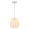 Nordlux - ELBIE kábeles függeszték 1xE27/15W/230V, átmérő 24 cm, fehér