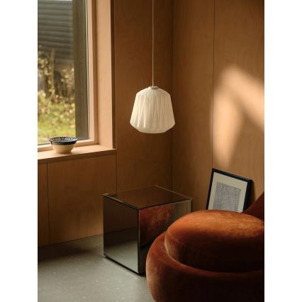 Nordlux - ELBIE kábeles függeszték 1xE27/15W/230V, átmérő 24 cm, fehér