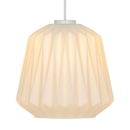 Nordlux - ELBIE kábeles függeszték 1xE27/15W/230V, átmérő 24 cm, fehér