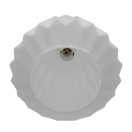 Nordlux - ELBIE kábeles függeszték 1xE27/15W/230V, átmérő 24 cm, fehér