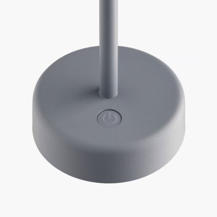 Nordlux - ELLEN LED dimmelhető, újratölthető kültéri asztali lámpa, 2,8W/3,7V, 2200 mAh, IP44, szürke