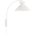 Nordlux - Fali lámpa DIAL 1xE27/40W/230V fehér