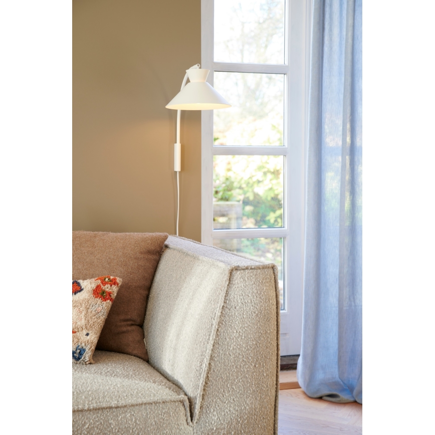 Nordlux - Fali lámpa DIAL 1xE27/40W/230V fehér