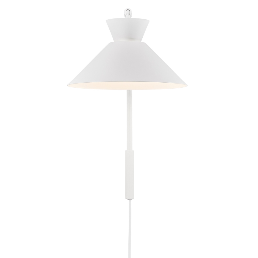 Nordlux - Fali lámpa DIAL 1xE27/40W/230V fehér