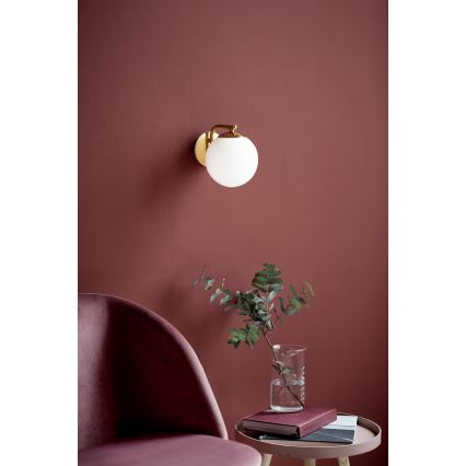 Nordlux - Fali lámpa GRANT 1xE14/40W/230V arany