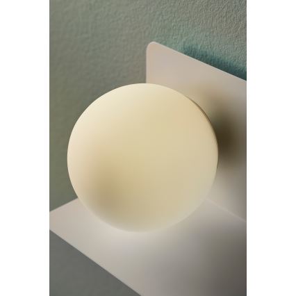 Nordlux - Fali lámpa polccal LILIBETH 1xE14/25W/230V fehér