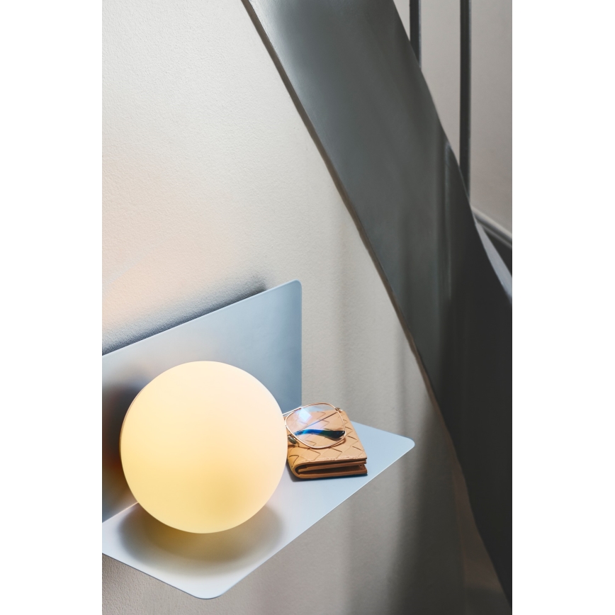 Nordlux - Fali lámpa polccal LILIBETH 1xE14/25W/230V kék