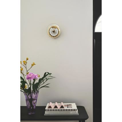 Nordlux - Fali lámpatest CHISELL 1xE14/25W/230V sárgaréz