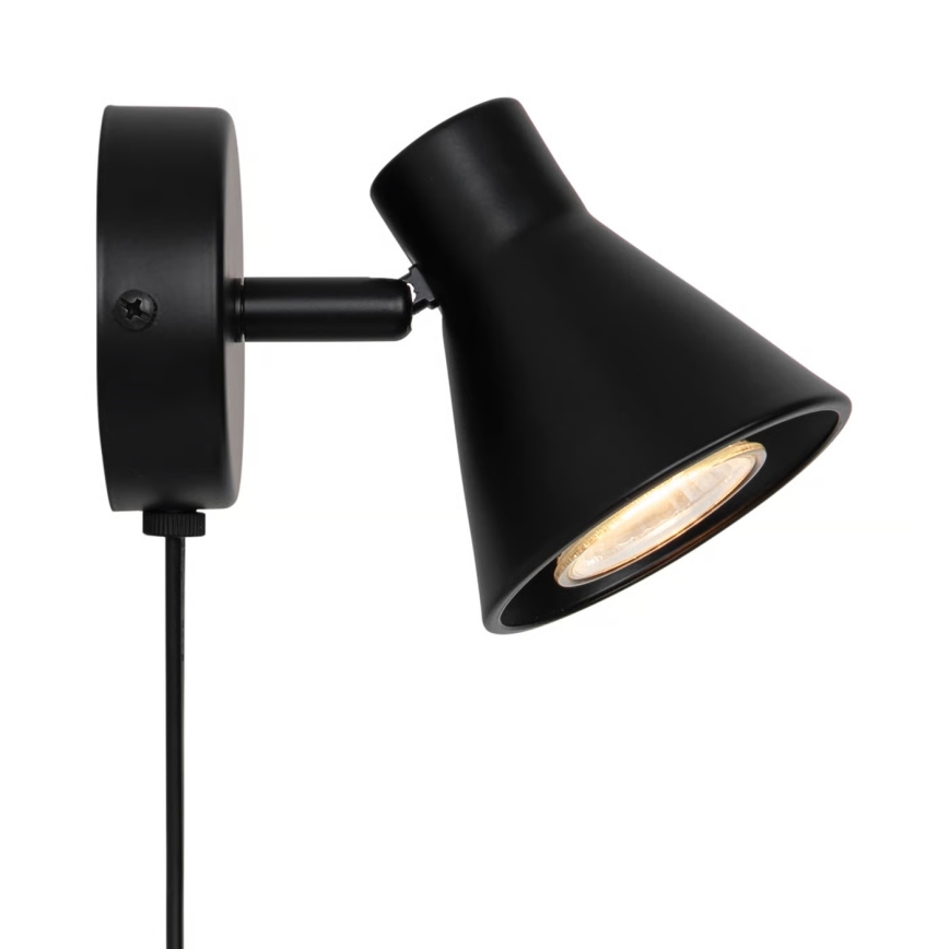 Nordlux - Fali lámpatest EIK 1xGU10/35W/230V fekete