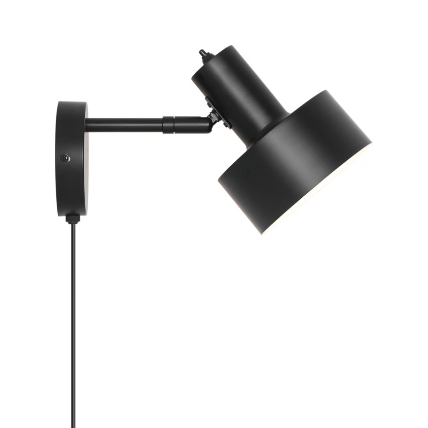 Nordlux - Fali lámpatest MATIS 1xE27/15W/230V fekete