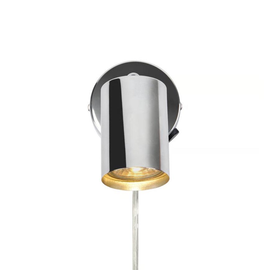 Nordlux - Fali spotlámpa EXPLORE 1xGU10/7W/230V fényezett króm