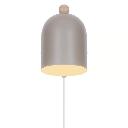 Nordlux - Fali spotlámpa GASTON 1xE27/15W/230V bézs