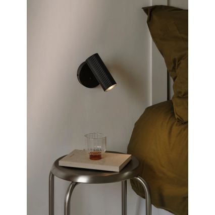 Nordlux - Falra szerelhető spotlámpa VICO 1xGU10/5W/230V fekete