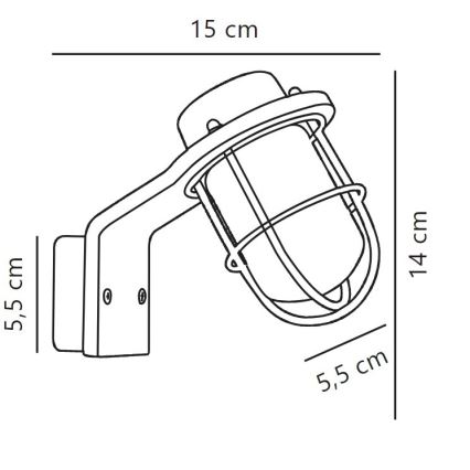 Nordlux - Fürdőszobai fali lámpa MARINA 1xG9/40W/230V IP44 fényezett króm