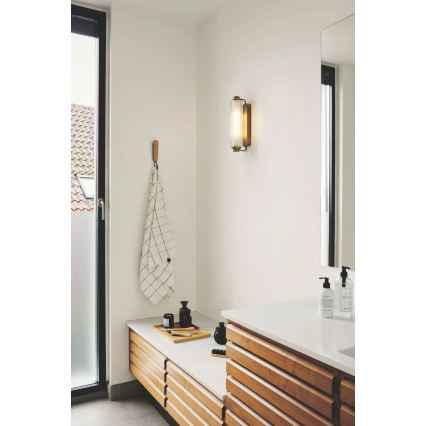 Nordlux - Fürdőszobai tükörvilágítás NIMAL 2xE14/25W/230V IP44 sárgaréz