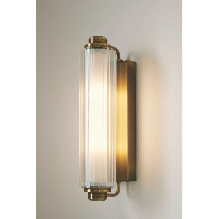 Nordlux - Fürdőszobai tükörvilágítás NIMAL 2xE14/25W/230V IP44 sárgaréz