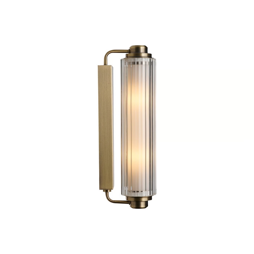 Nordlux - Fürdőszobai tükörvilágítás NIMAL 2xE14/25W/230V IP44 sárgaréz