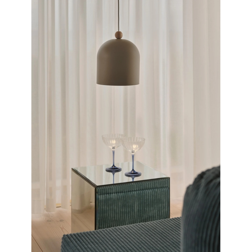 Nordlux - GASTON kábeles függőlámpa 1xE27/40W/230V bézs