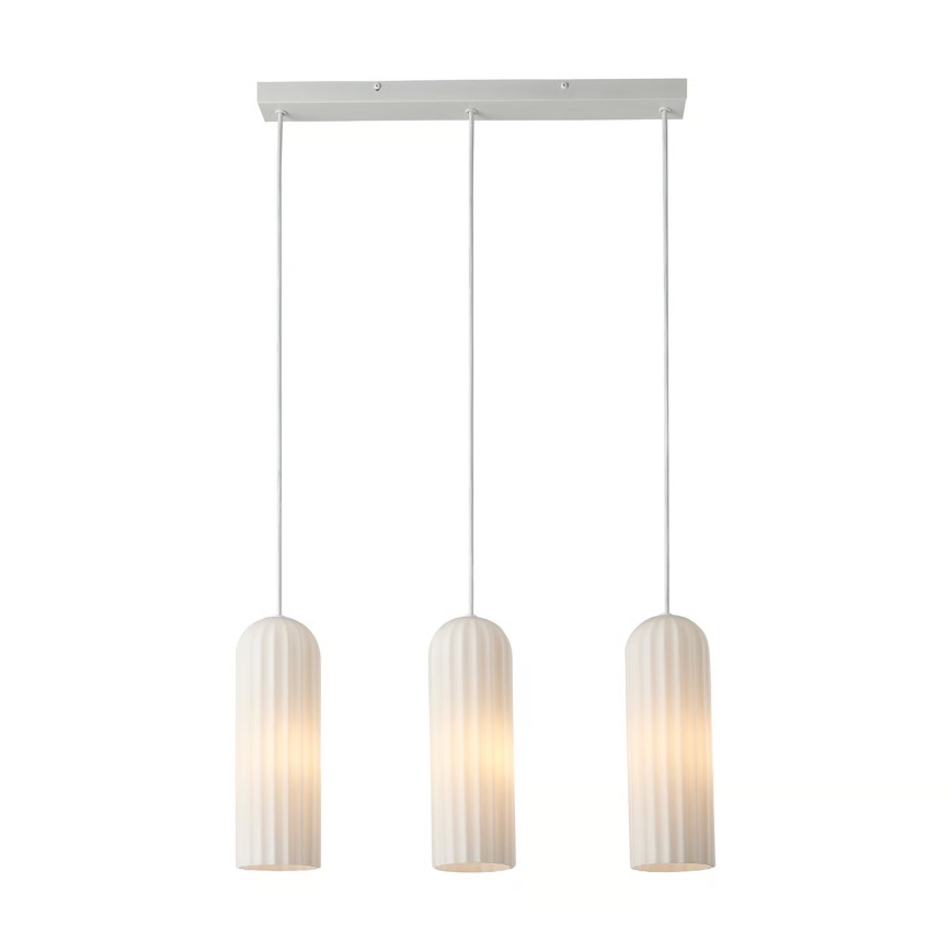 Nordlux - Kábeles függeszték MIELLA 3xE27/25W/230V fehér