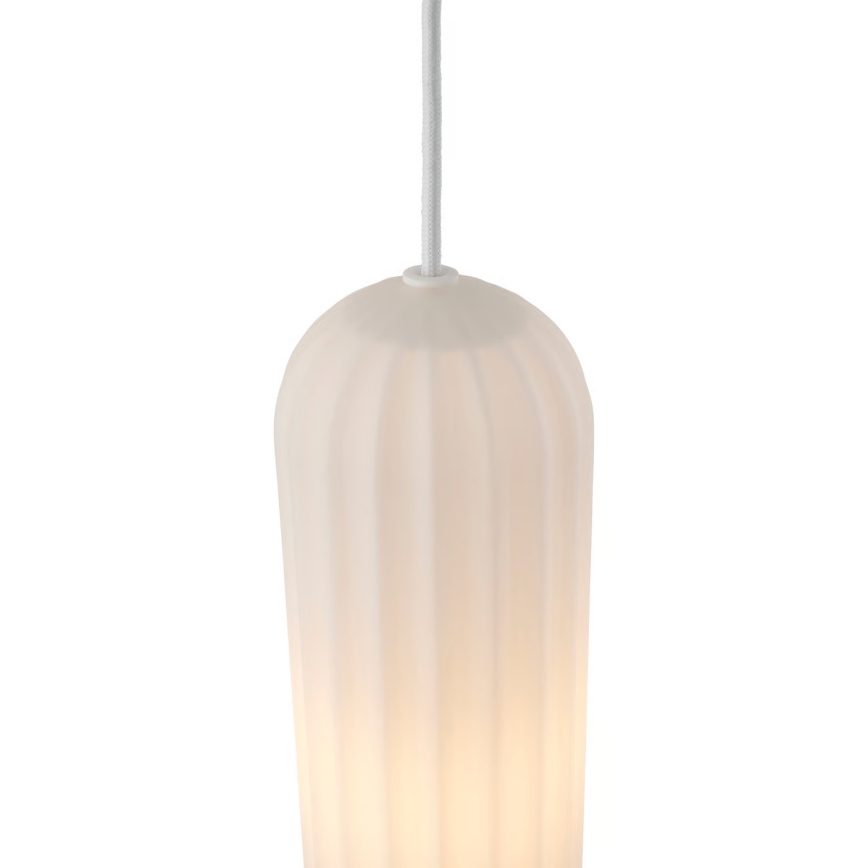 Nordlux - Kábeles függeszték MIELLA 3xE27/25W/230V fehér