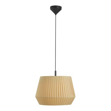 Nordlux - Kábeles függőlámpa DICTE 1xE27/60W/230V átm. 40 cm bézs