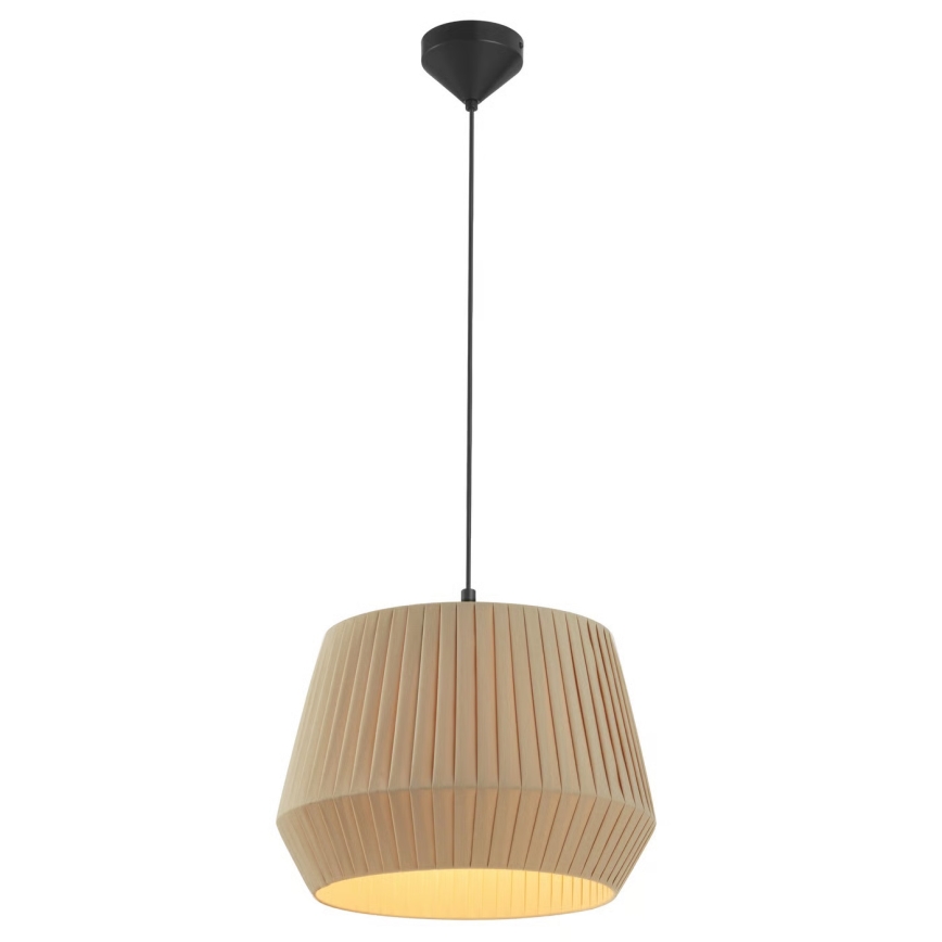 Nordlux - Kábeles függőlámpa DICTE 1xE27/60W/230V átm. 40 cm bézs