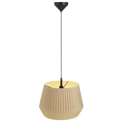 Nordlux - Kábeles függőlámpa DICTE 1xE27/60W/230V átm. 40 cm bézs