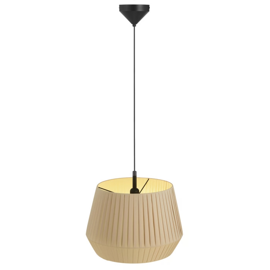 Nordlux - Kábeles függőlámpa DICTE 1xE27/60W/230V átm. 40 cm bézs