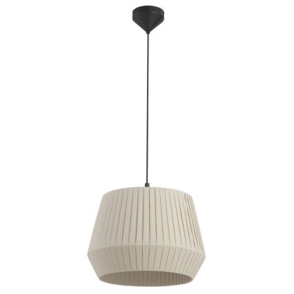Nordlux - Kábeles függőlámpa DICTE 1xE27/60W/230V átm. 40 cm bézs
