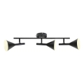 Nordlux - KELVIS 3xGU10/12W/230V fekete spotlámpa