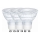 Nordlux - KÉSZLET 3x LED Izzó GU10/4,7W/230V 4000K