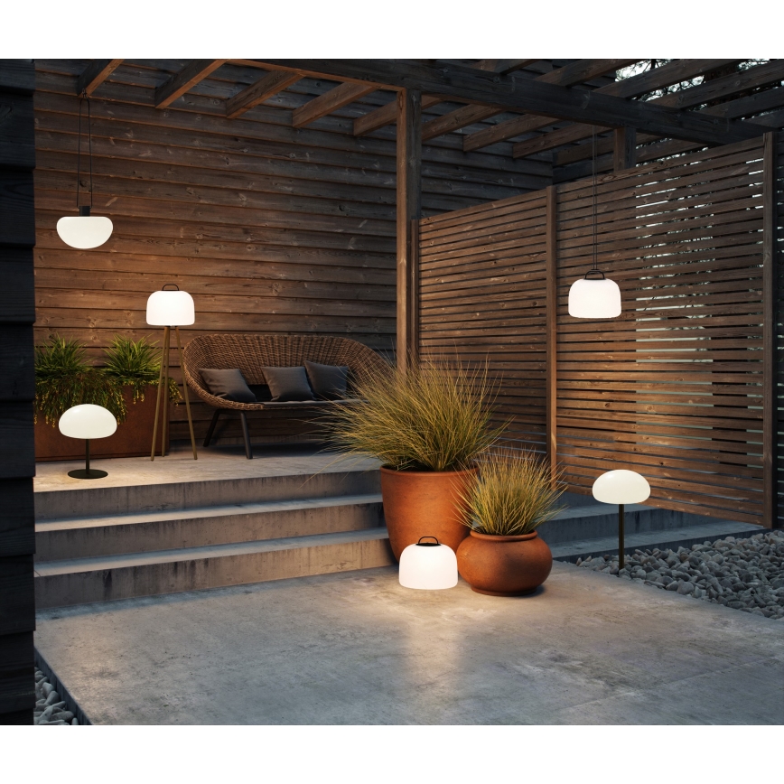 Nordlux - LED állítható fényerejű kültéri hordozható lámpa KETTLE TO-GO LED/6,8W/3,7V IP65 5200 mAh