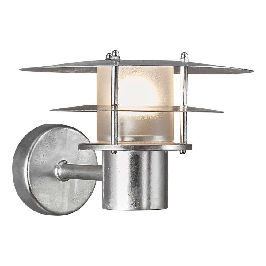 Nordlux - Kültéri fali lámpa BASTIA 1xE14/12W/230V IP54 matt króm