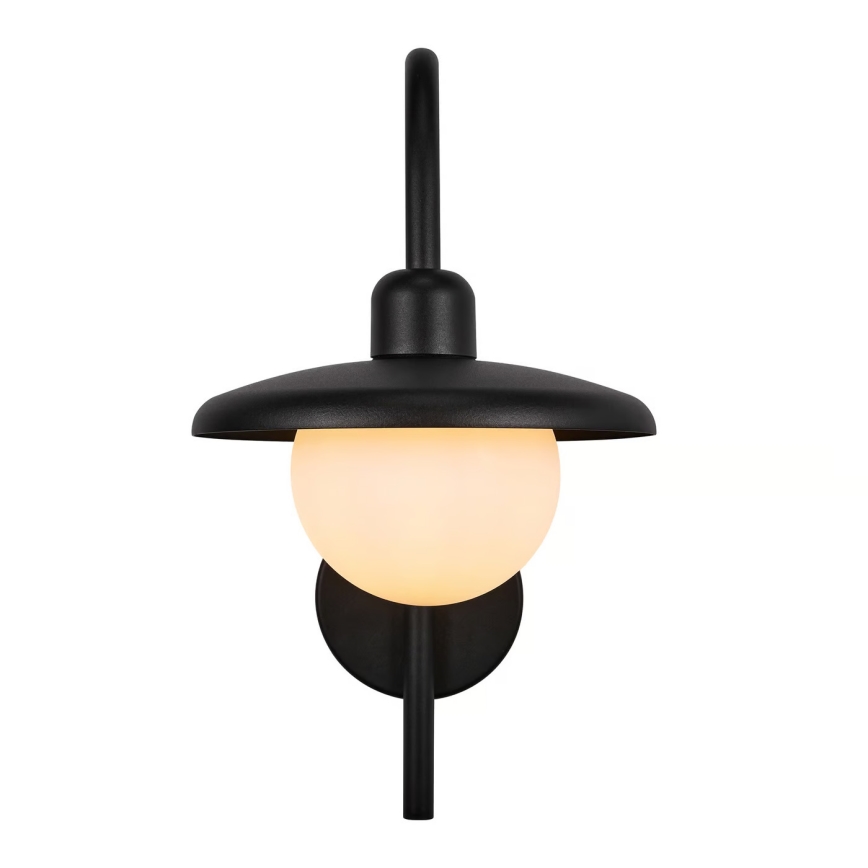 Nordlux - Kültéri fali lámpa BERLO 1xE27/10W/230V IP44 fekete