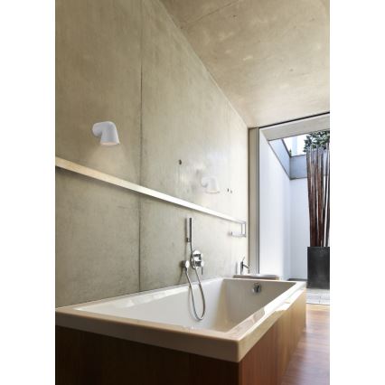 Nordlux - Kültéri fali lámpa FRONT 1xGU10/28W/230V IP44 fehér