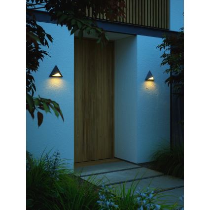 Nordlux - Kültéri fali lámpa KONIT 1xGU10/10W/230V IP44 fekete